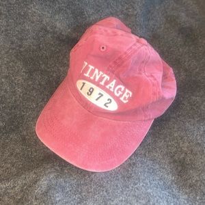 RED **Vintage** Cap